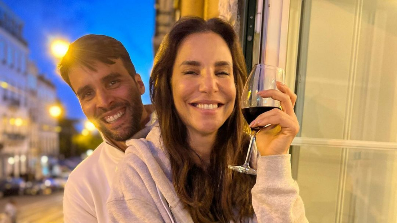 Daniel Cady esbanja romantismo com Ivete Sangalo durante noite em Portugal