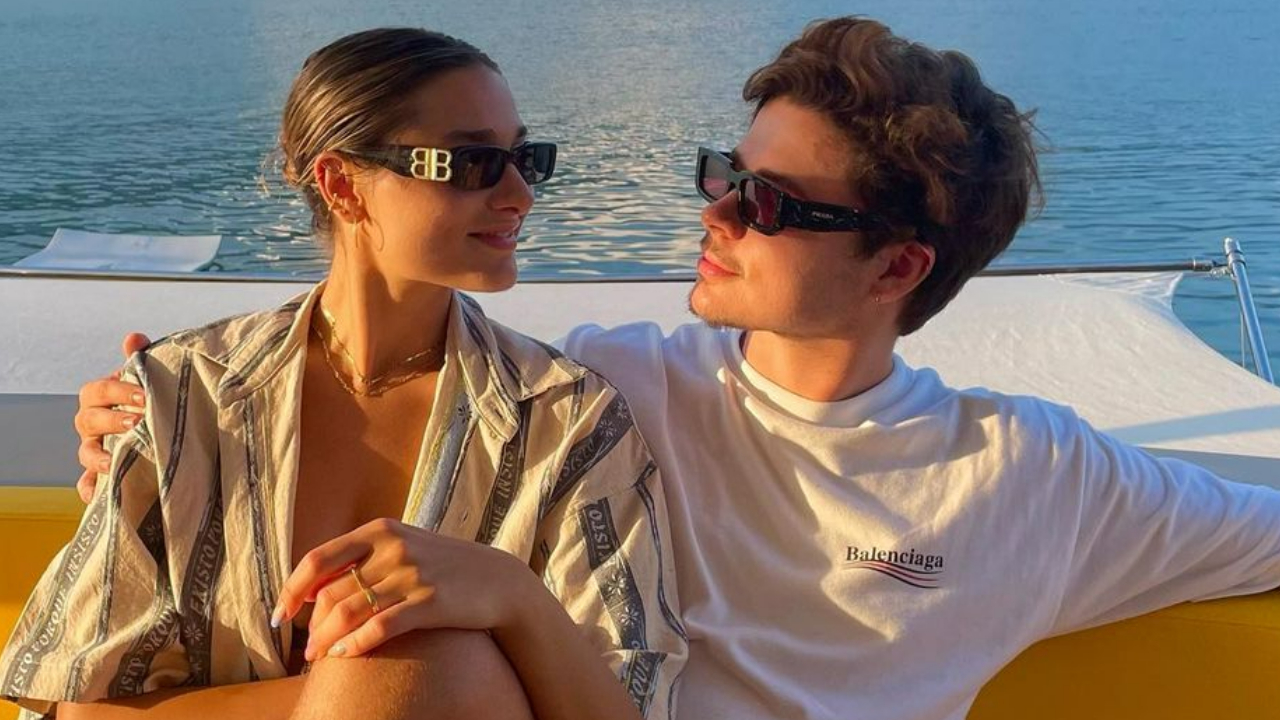 João Figueiredo e Sasha Meneghel fazem viagem romântica para a Itália