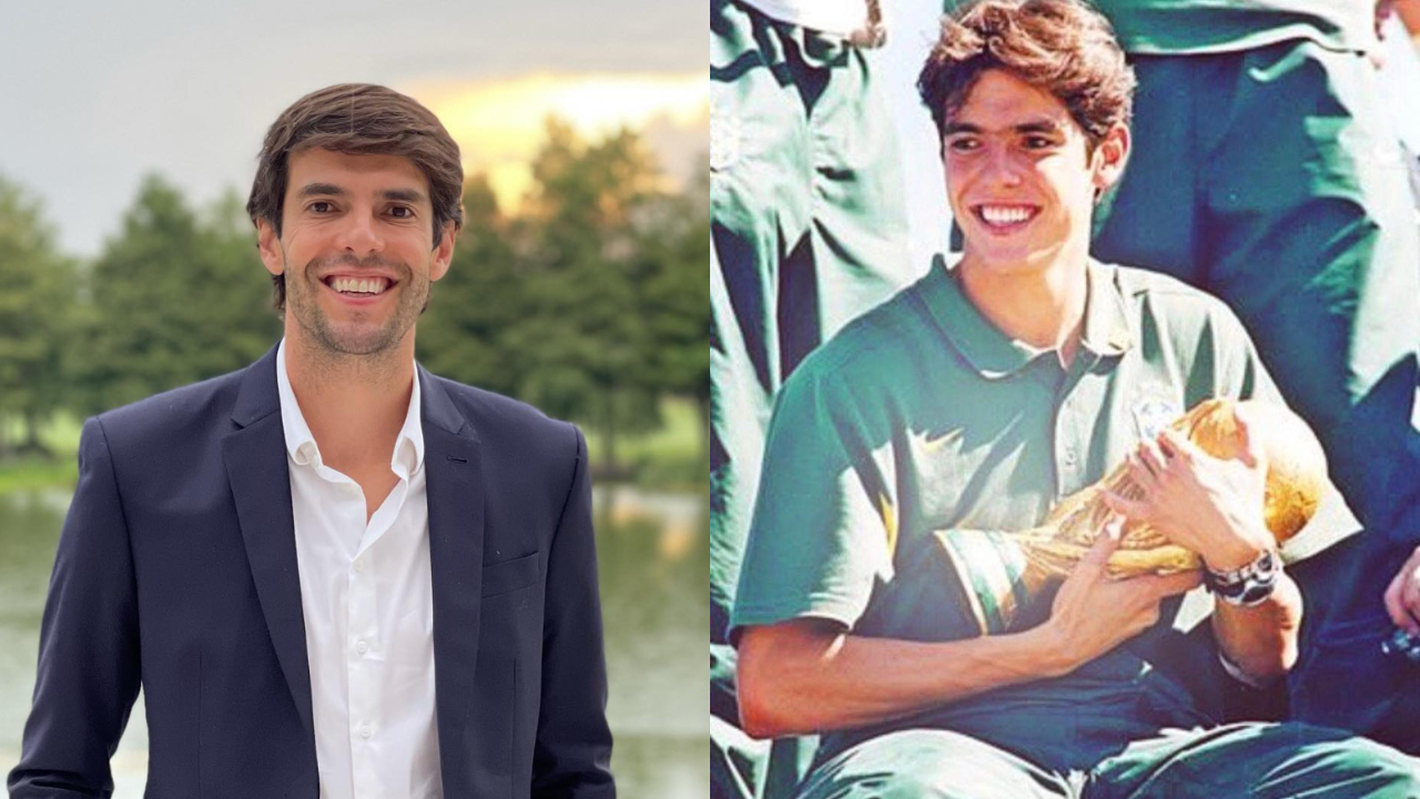 Em clima de TBT, Kaká celebra 20 anos do dia em que o Brasil virou pentacampeão da Copa do Mundo