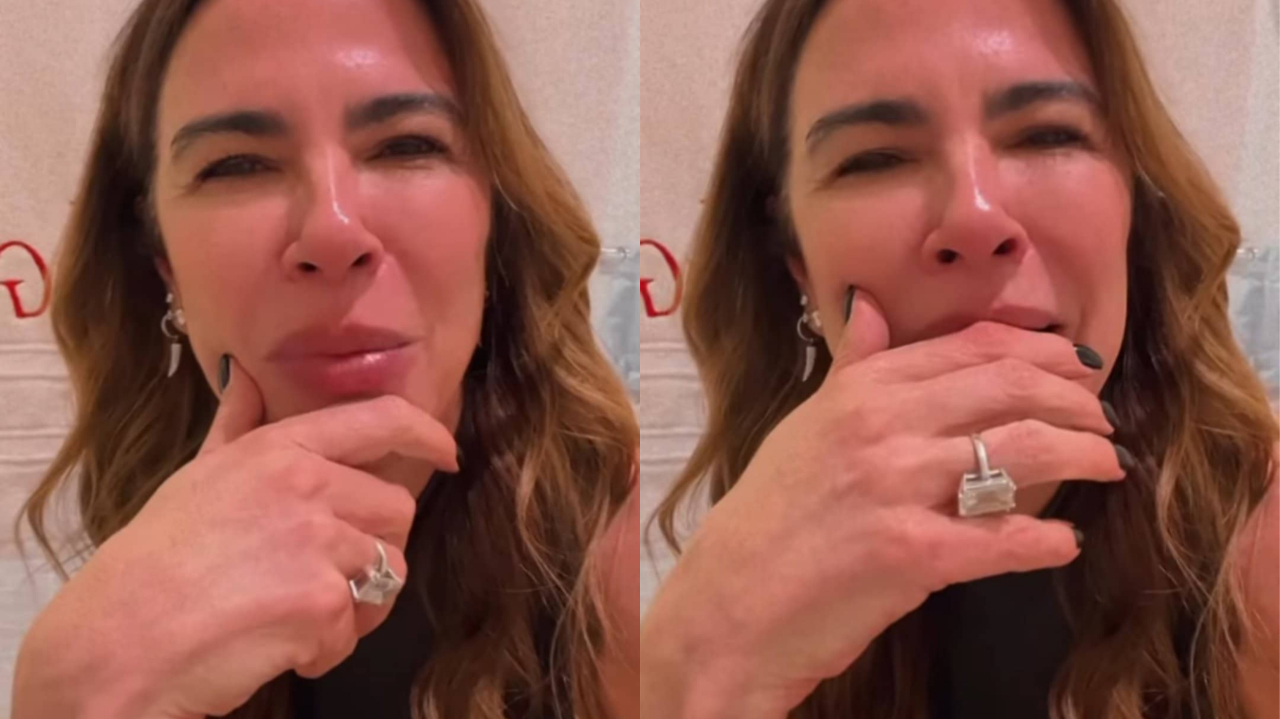 Luciana Gimenez chora muito após notícia sobre o pai falecido: ”To cansada”