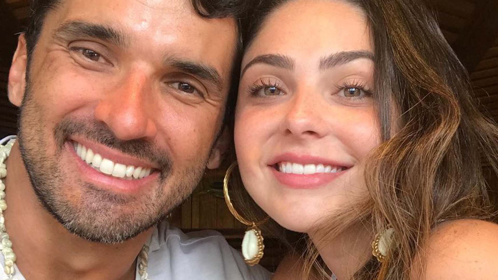 Marcela Barrozo mostra fotos de seu casamento com Luiz Fernando Pinto