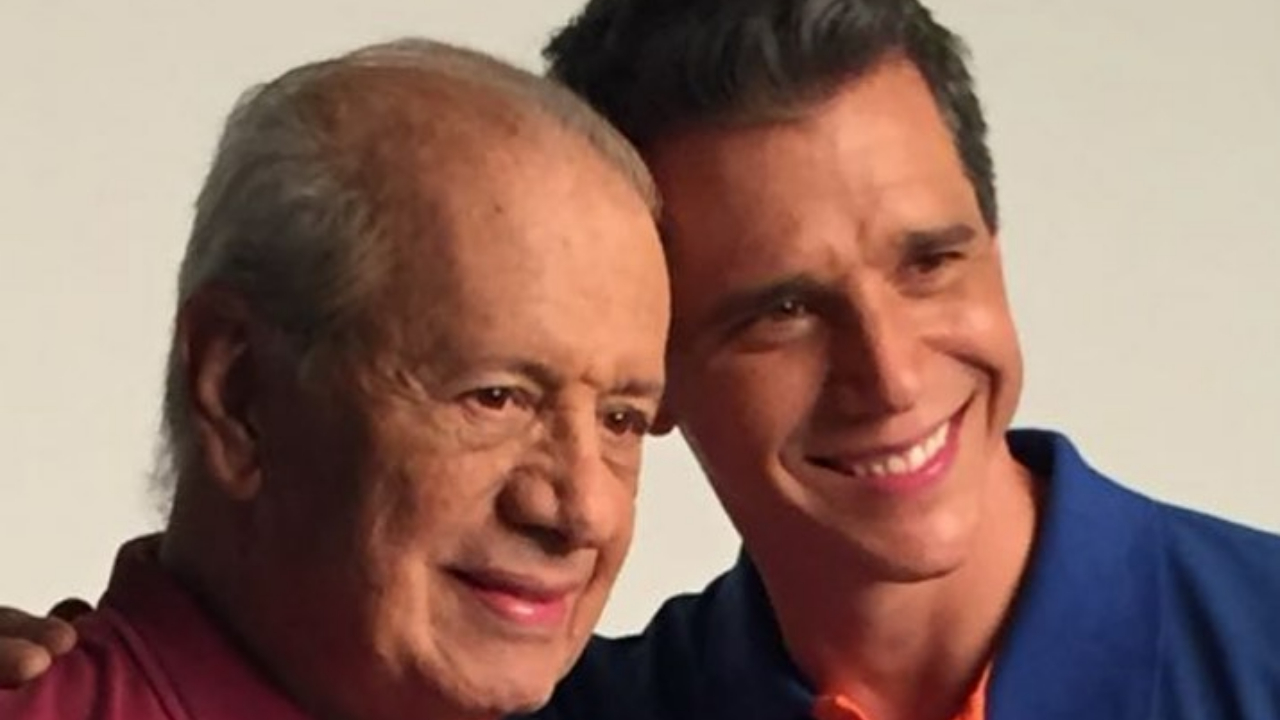 Marcio Garcia lamenta saudade do pai fazendo bela homenagem na web: ”Sinto sua presença todos os dias”’