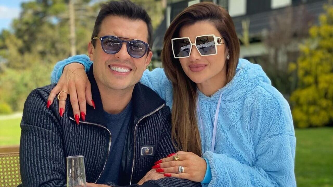 Mirella Santos combina look com Wellington Muniz nas Maldivas