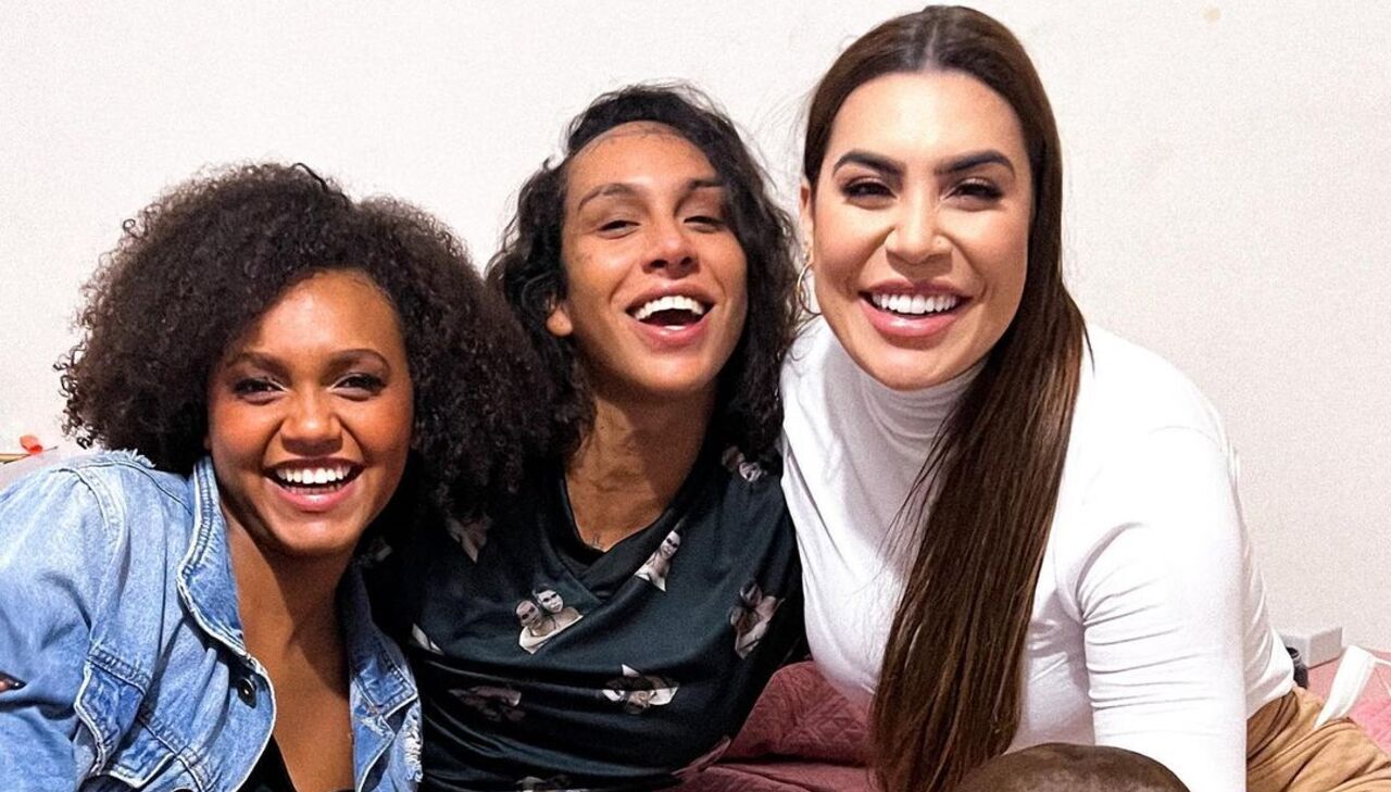 Naiara Azevedo mostra encontro com Jessilane e Linn da Quebrada