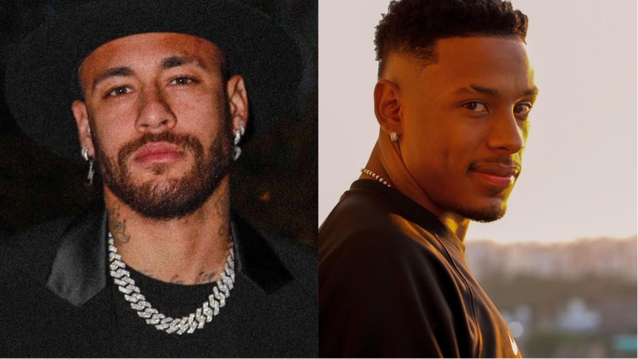 Neymar Jr. surge com o ex-BBB Paulo André: ”Os pretinhos mais lindos do Brasil”