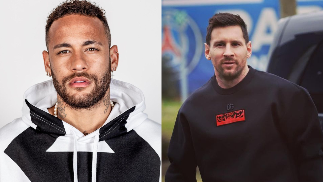 Neymar compartilha registro com Messi no aniversário de 35 anos do argentino