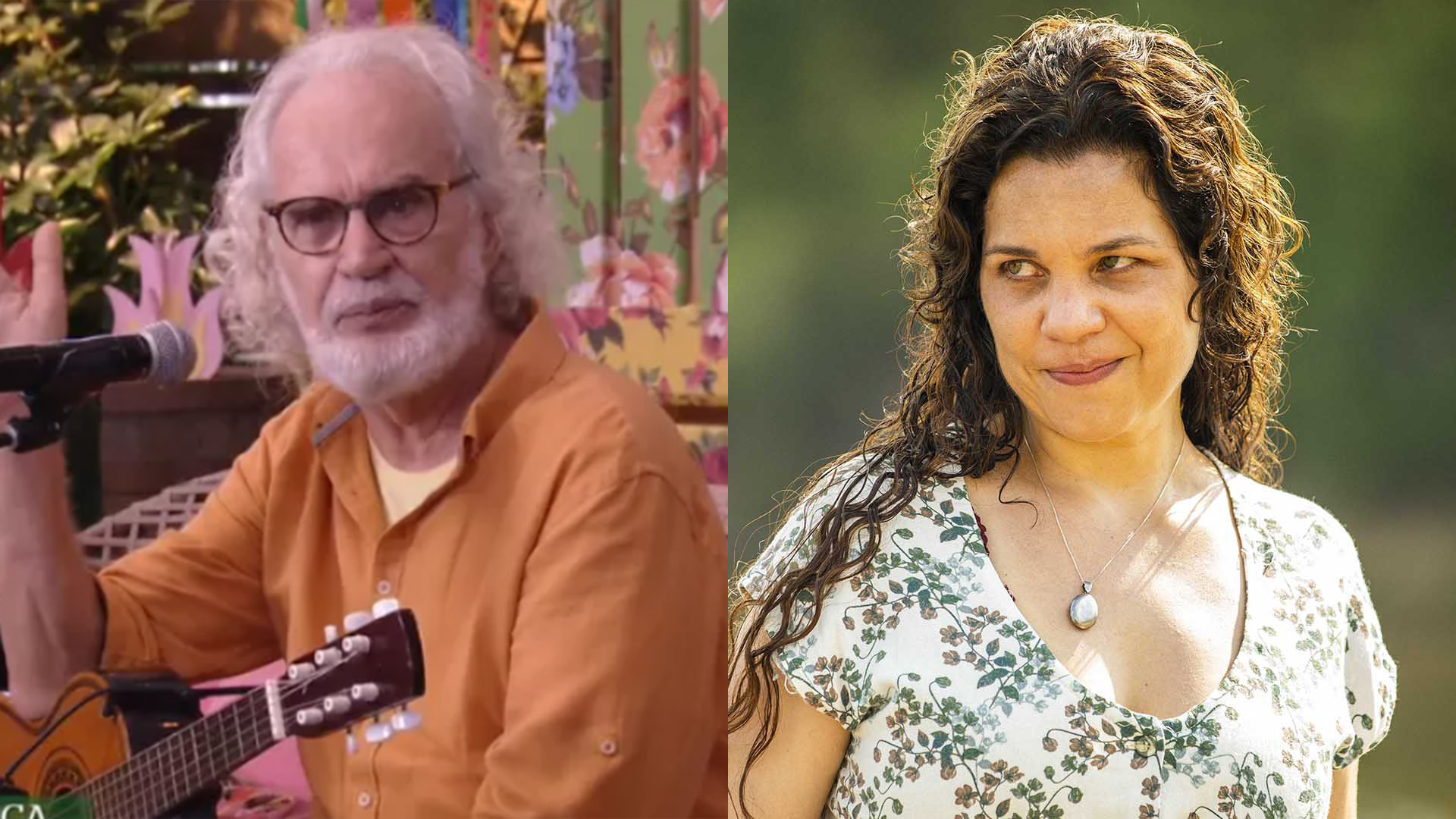 Renato Teixeira não vê cenas quentes da filha, que faz a Maria Bruaca de Pantanal