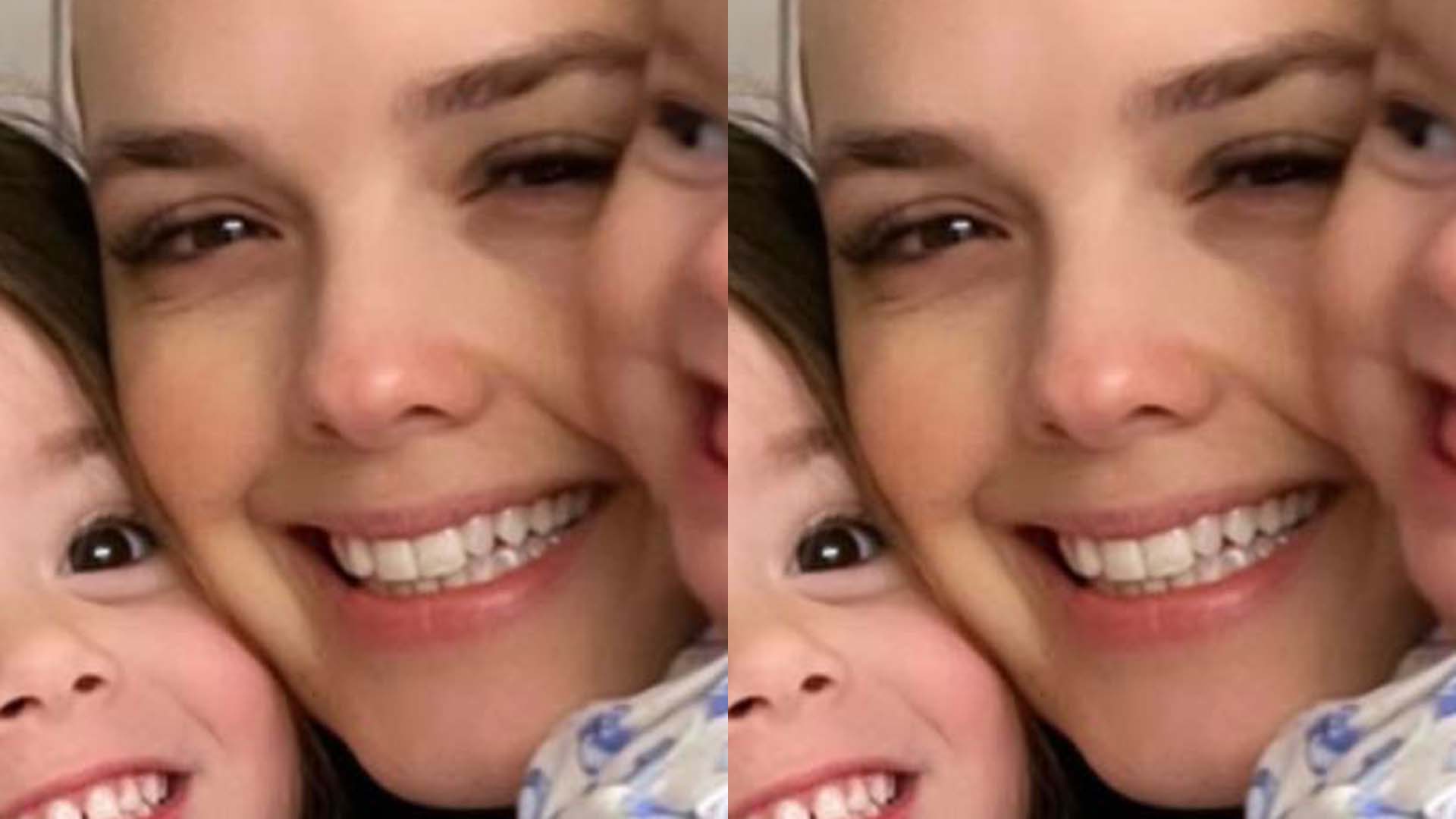 Filhas de Thaeme roubam a cena em nova foto com a mãe
