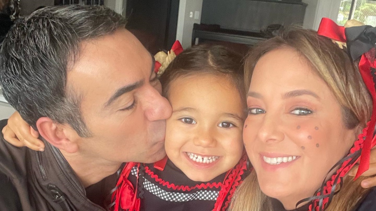 Ticiane Pinheiro reúne a família na primeira festa junina da filha caçula, Manuella