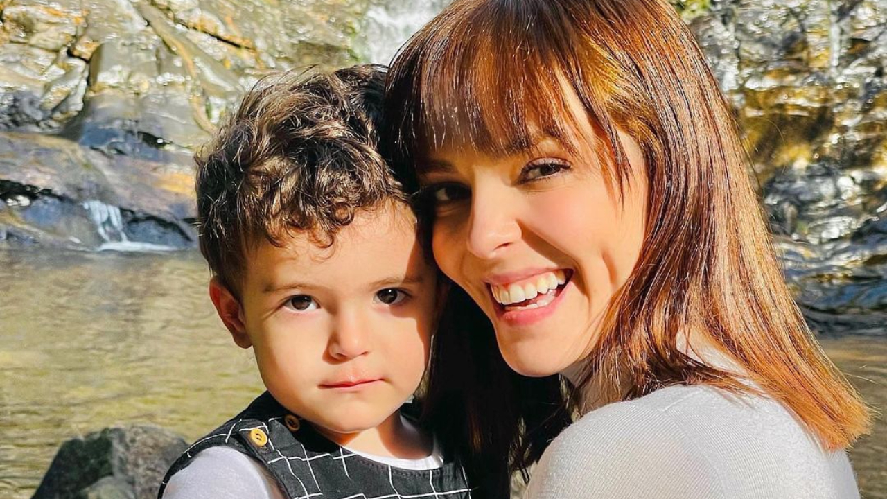 Mãe de Benjamin, Titi Müller relembra gravidez: ”Saudade de ser casa”