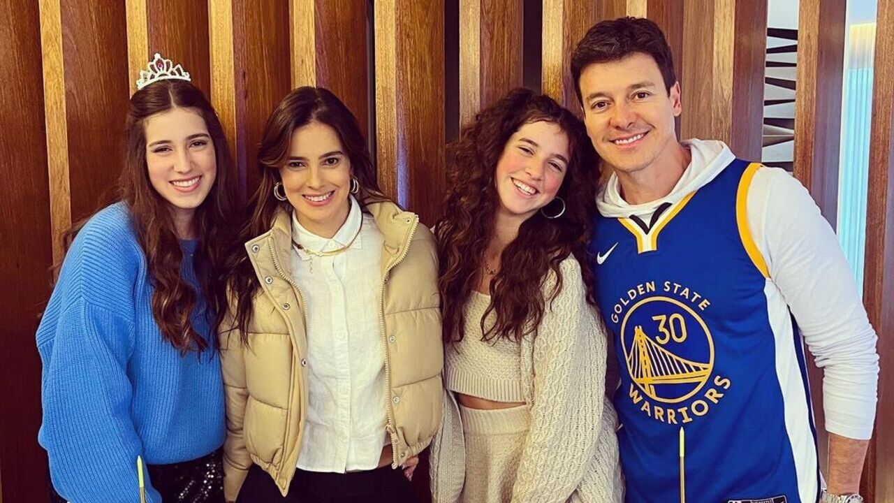Vera Viel mostra como foi a festa de aniversário das filhas em casa