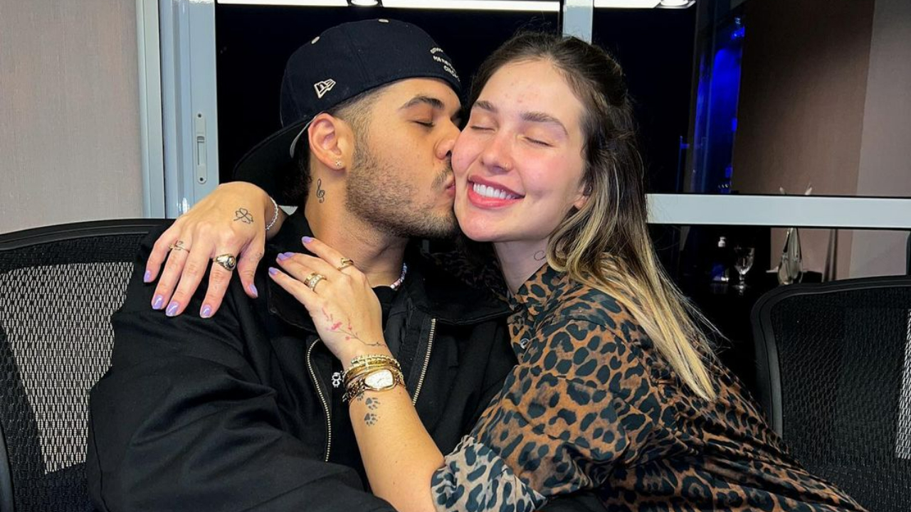 Virginia Fonseca esbanja romance ao surgir coladinha com Zé Felipe: ”Dia de acompanhar meu gato”