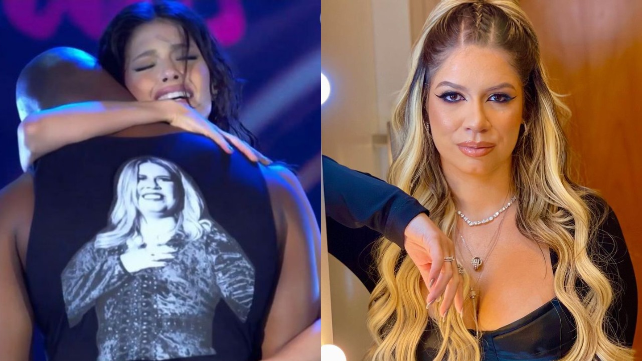 Vitória Strada emociona ao homenagear Marília Mendonça na ‘Dança dos Famosos’