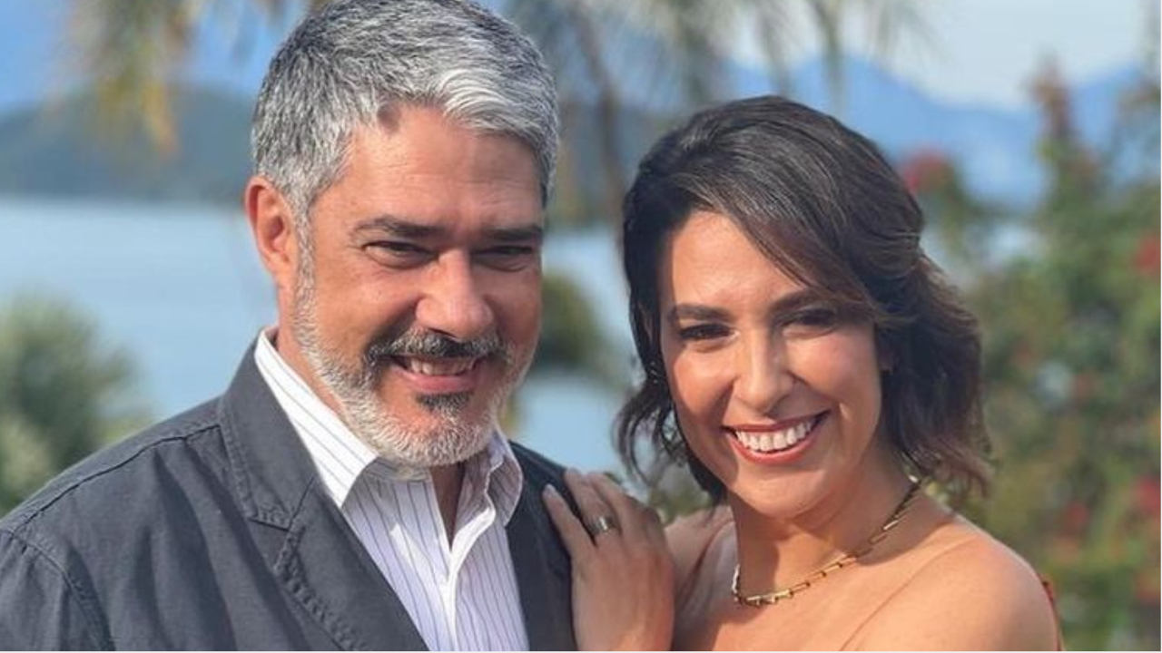 Natasha Dantas, mulher de William Bonner, é diagnosticada com intoxicação alimentar