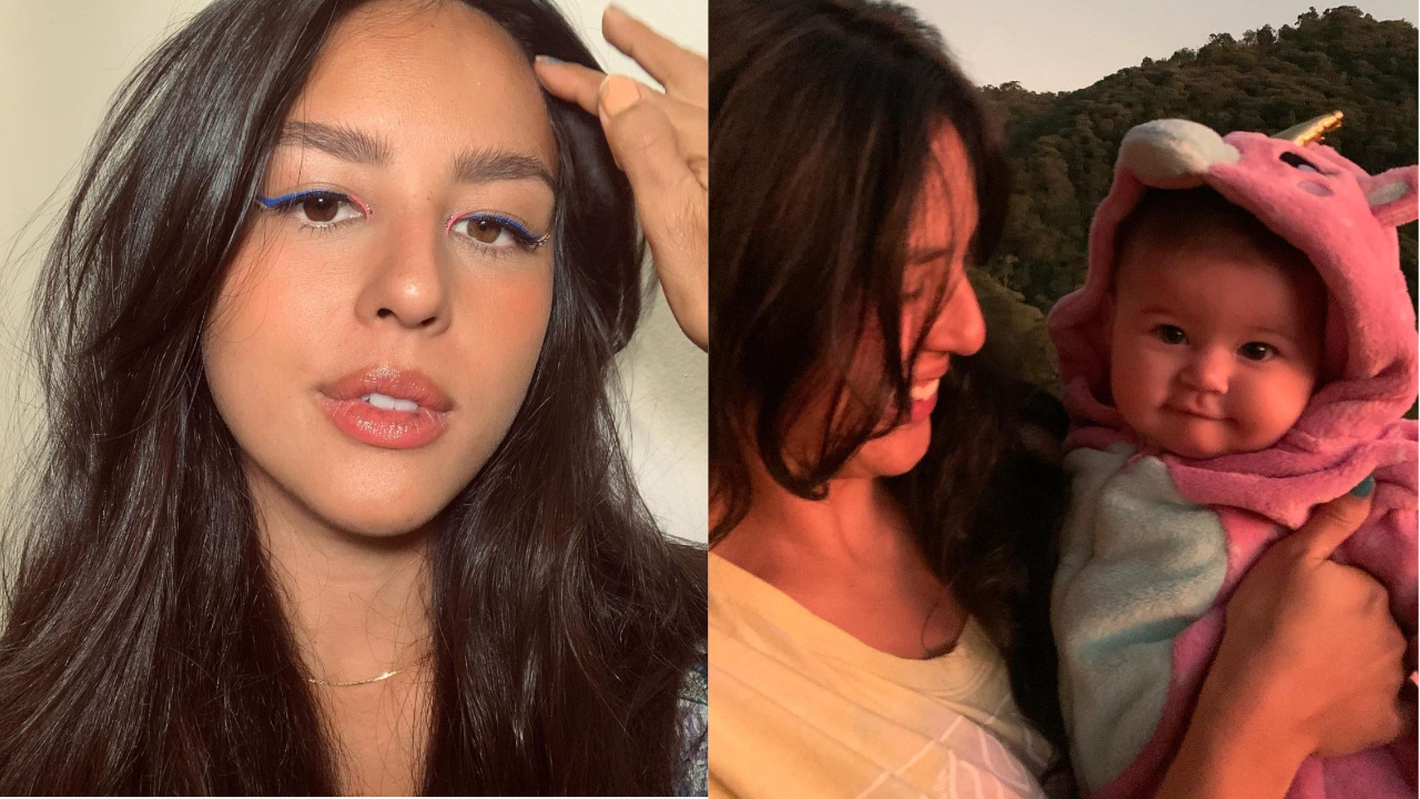 Yanna Lavigne posta cliques fofos com a caçula Amélia e web destaca: ”Carinha da mamãe”
