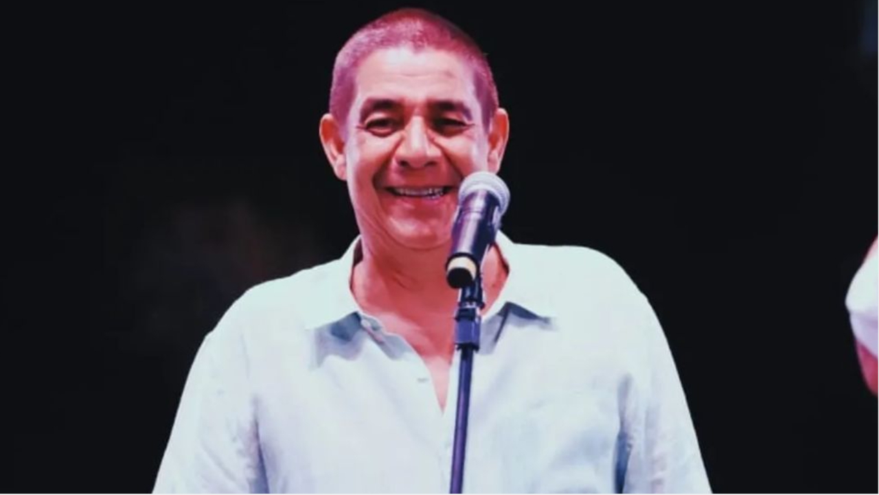 Zeca Pagodinho se derrete ao surgir com o netinho no colo: ”Orgulho do vovô”