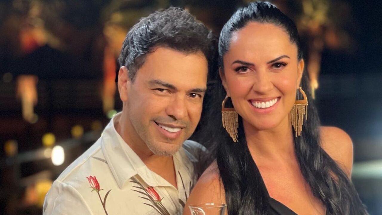 Graciele Lacerda mostra fotos do casamento do filho de Luciano Camargo