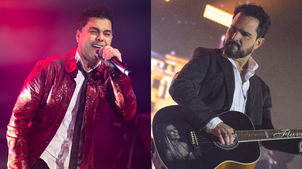 Zezé Di Camargo e Luciano agitam final de semana dos namorados em São Paulo