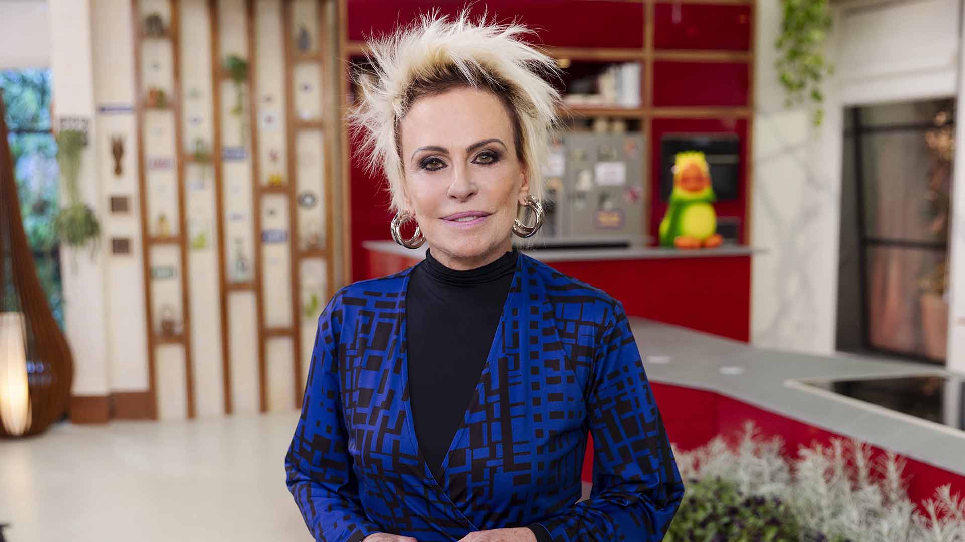 Ana Maria Braga aposta em visual diferente para o ‘Mais Você’ e reflete: ”Gosto de mudar”