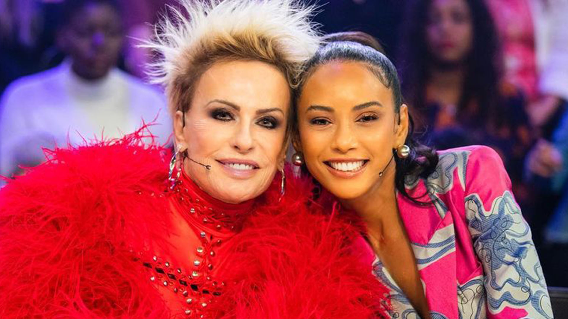 Taís Araújo cita ‘polêmica da abóbora’ ao encontrar Ana Maria Braga