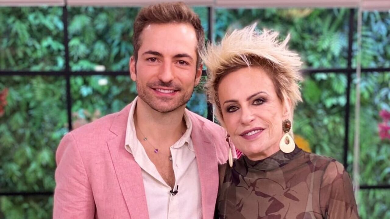 Ana Maria Braga registra encontro com viúvo de Paulo Gustavo e emociona: ”Foi lindo”