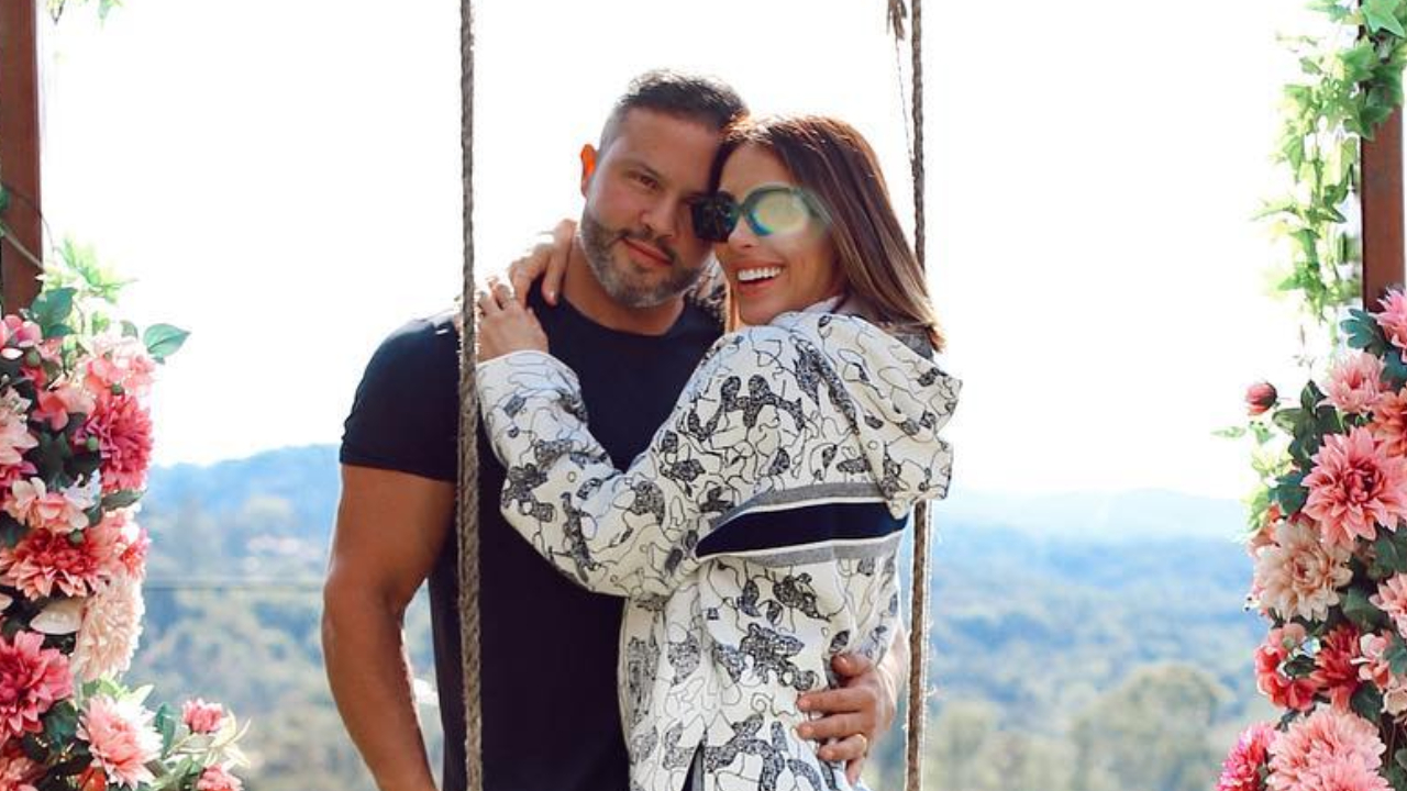 Após aniversário, Bella Falconi se declara ao marido: ”Ainda mais apaixonada”