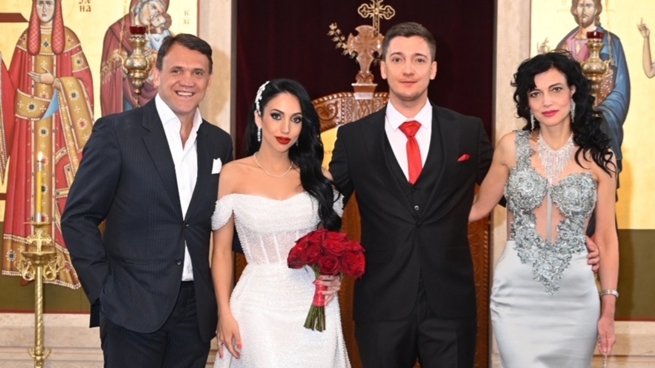 Na Sérvia, filha do ex-jogador Dejan Petkovic se casa em cerimônia tradicional