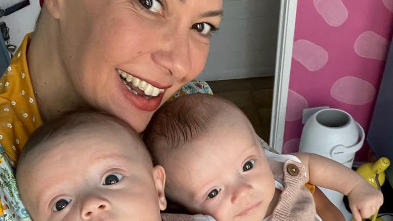 Fabiula Nascimento recria foto com os gêmeos: ”Um antes e depois de respeito”