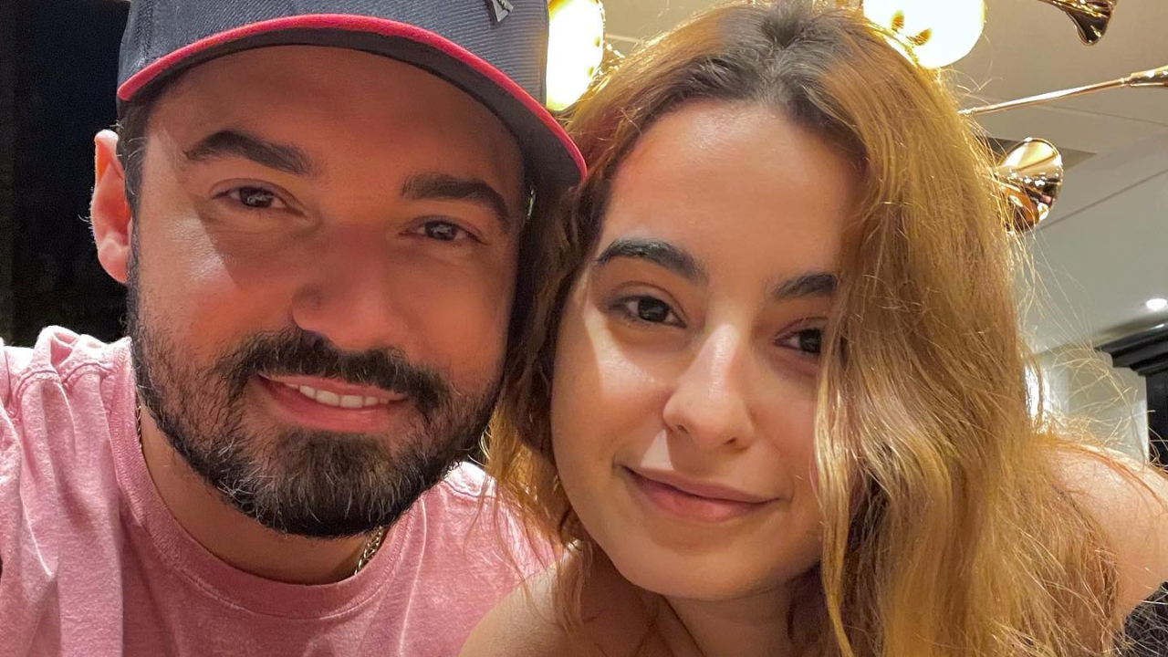 Pai e filha! Fernando Zor e Kamily surgem jantando juntos em dia de descanso