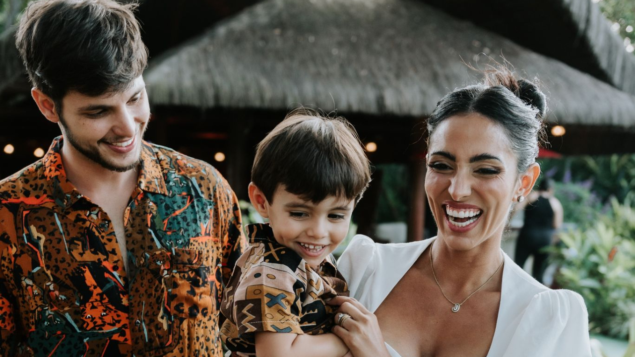 Jade Seba e Bruno Guedes fazem festão para celebrar os 3 anos de Zion: ”Enche o coração de orgulho”
