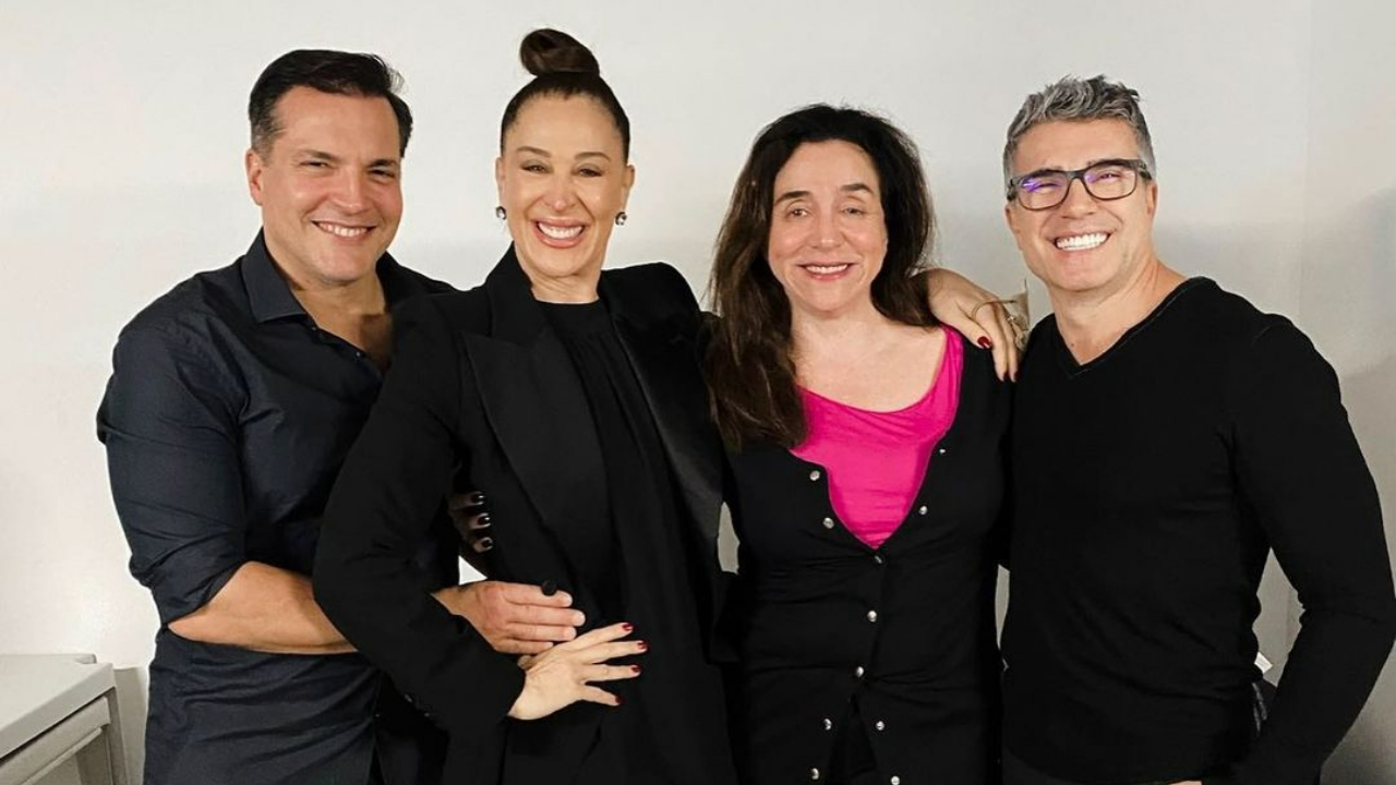 Ao lado de Claudia Raia, Jarbas Homem de Mello relembra encontro com Marisa Orth e Daniel Boaventura