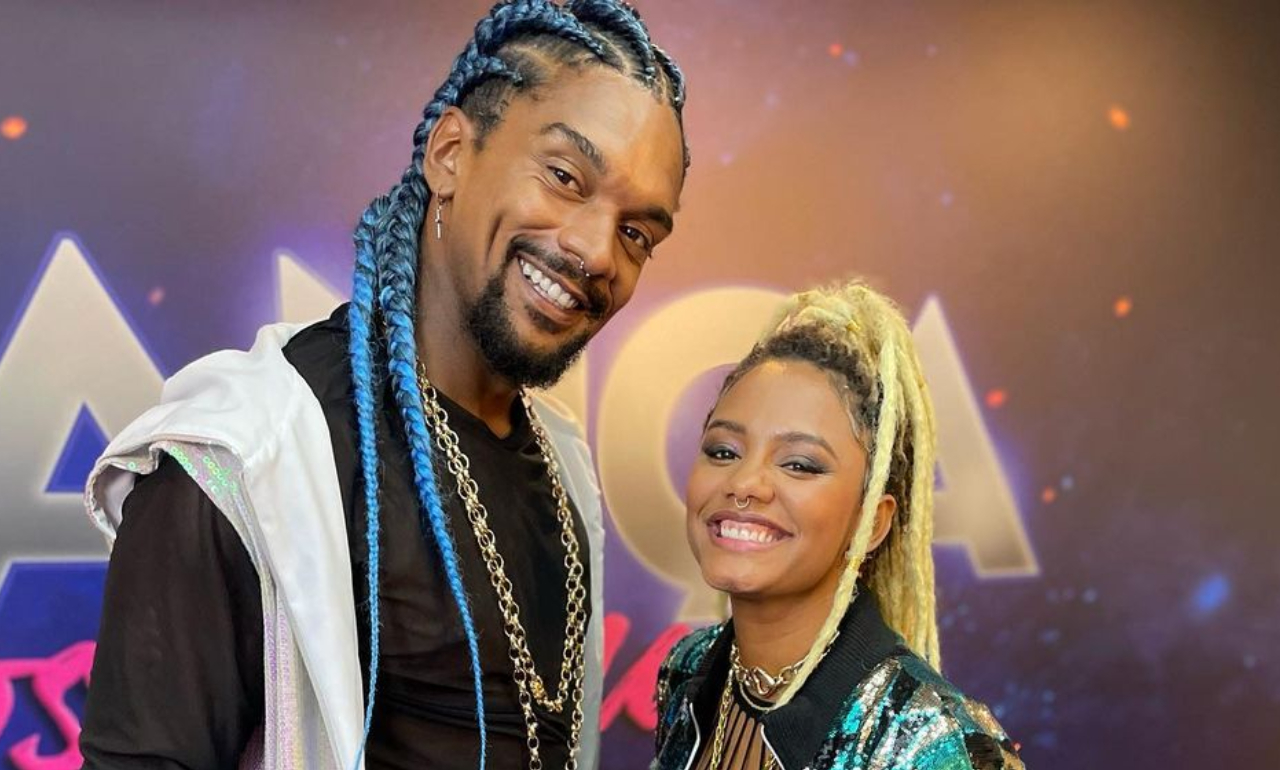 Grávida, Jéssica Ellen marca presença no ensaio da Dança dos Famosos: ”Mamãe está na área”