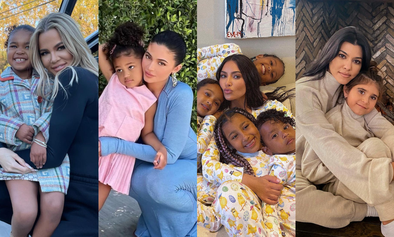 O clã Kardashian-Jenner só aumenta! Relembre alguns momentos fofos das socialites com os filhos