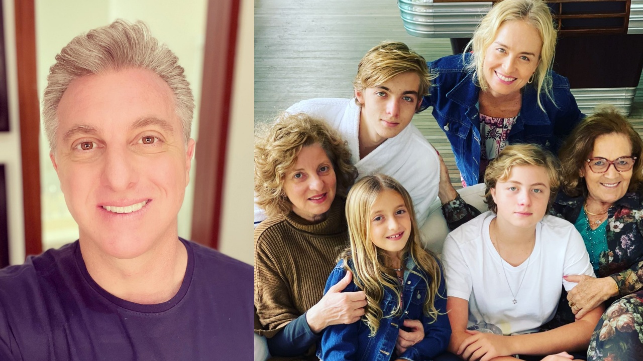 Luciano Huck homenageia Angélica, a mãe e a sogra: “As mulheres superpoderosas da nossa família”