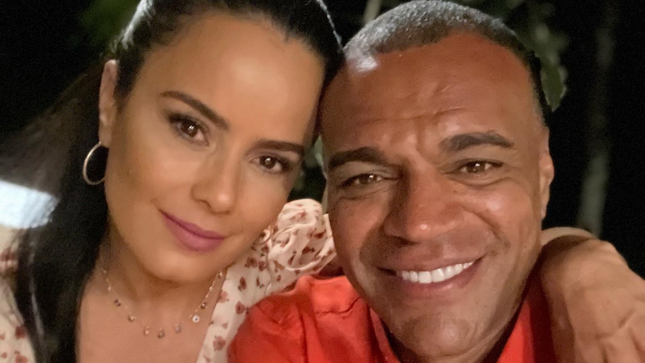 Denilson celebra 12 anos de casado com Luciele Di Camargo: “Te amo”