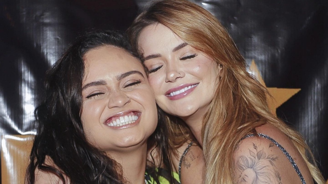 Marcela Mc Gowan se declara para Luiza após show: “Minha estrela”