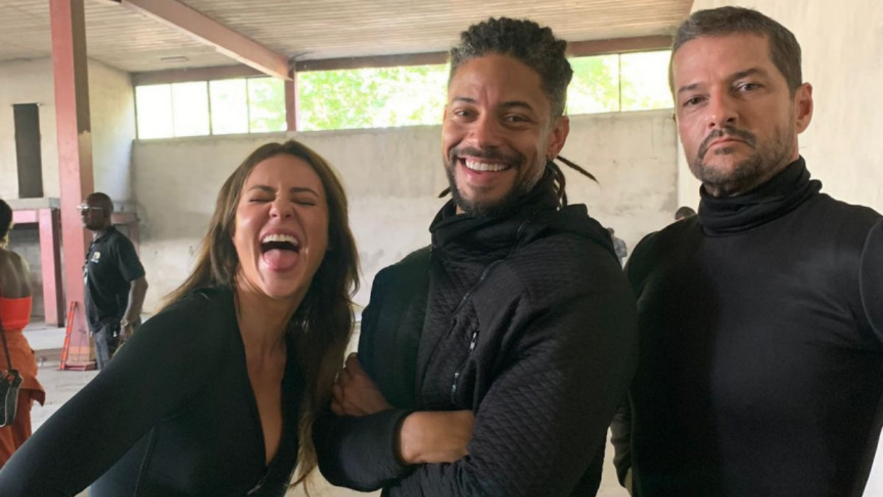 Ansioso com a estreia de ‘Cara e Coragem’, Marcelo Serrado exibe bastidores das gravações