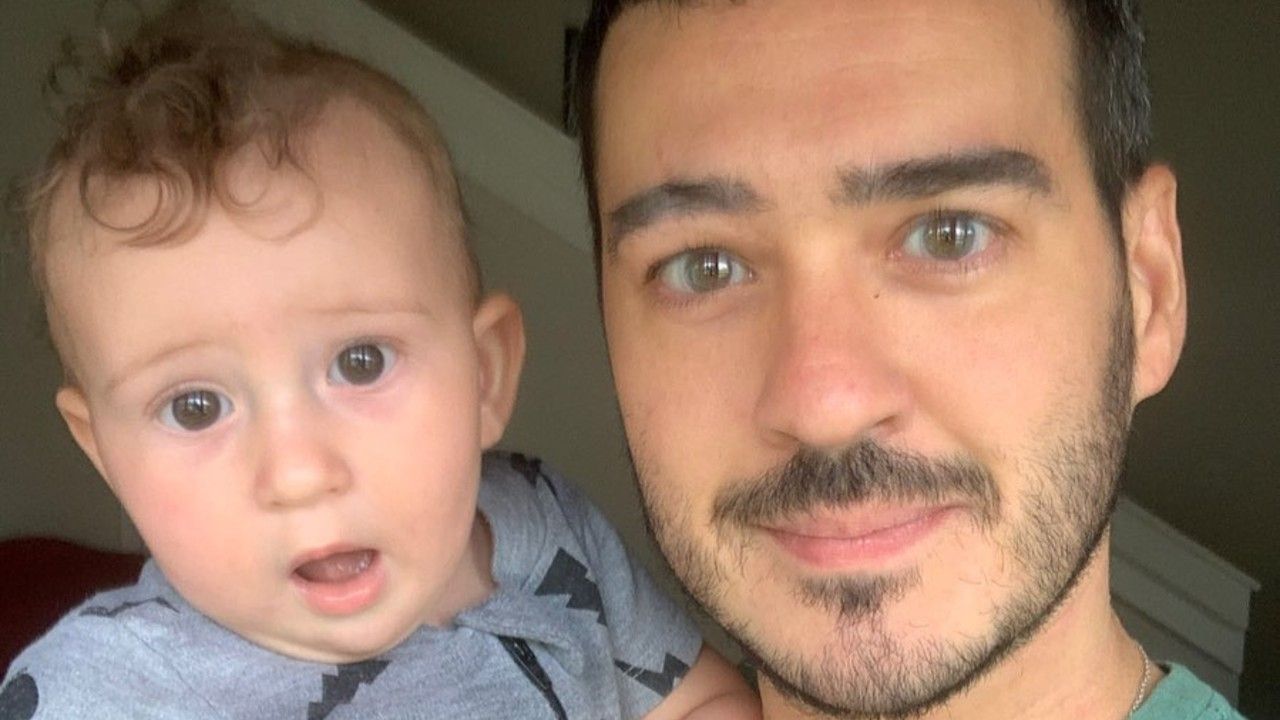 Marcos Veras explode o fofurômetro com vídeo brincando com o filho