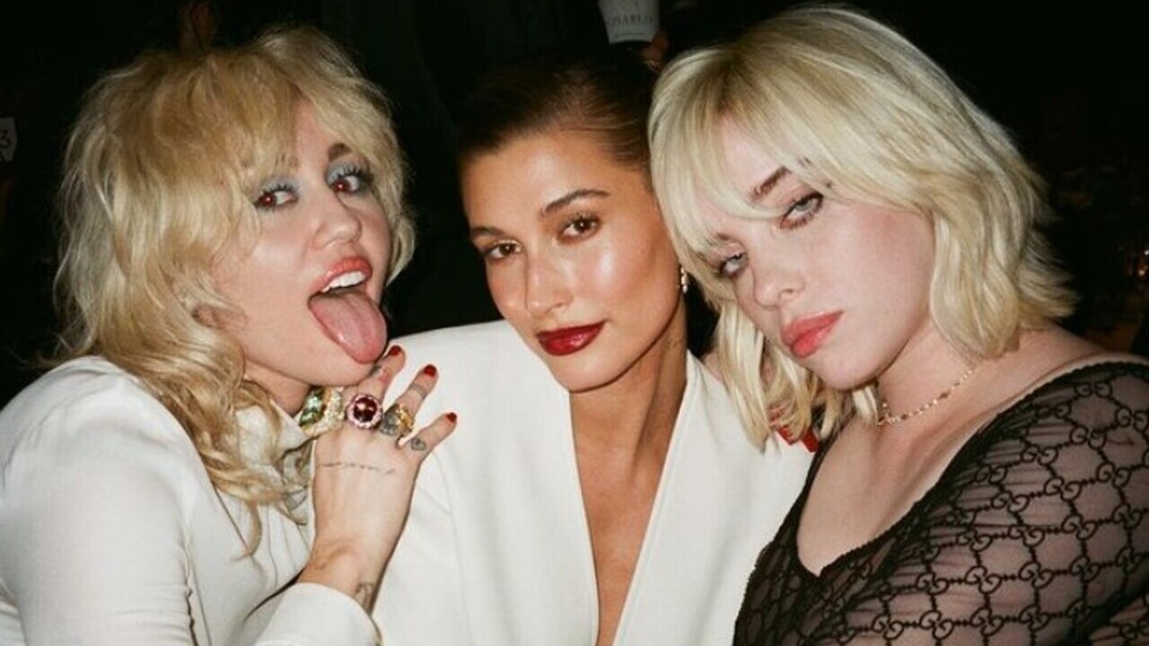 Jered Leto posta foto de encontro entre Billie Eilish, Miley Cyrus e Hailey Bieber