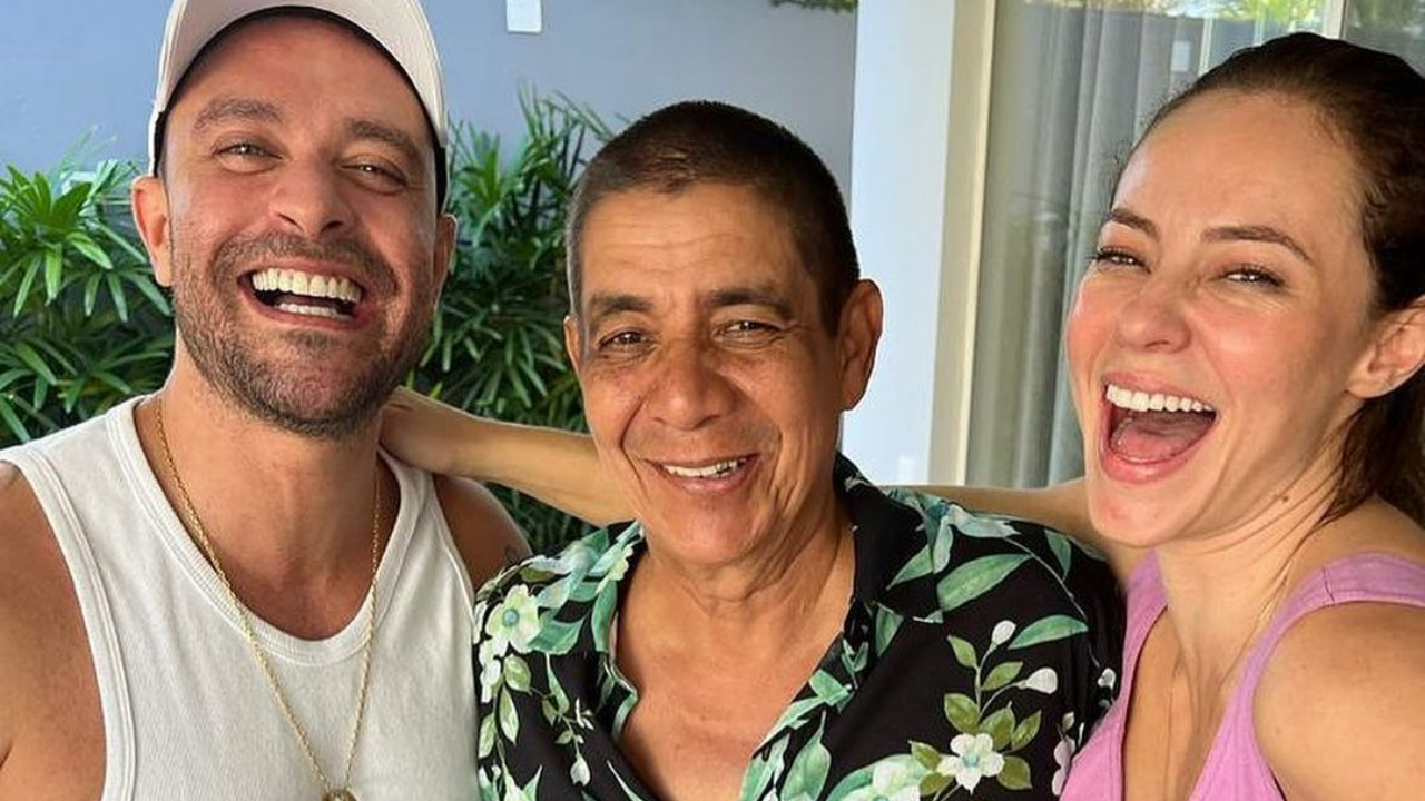 Durante encontro, Paolla Oliveira e Diogo Nogueira revelam que Zeca Pagodinho será enredo da Grande Rio no Carnaval 2023