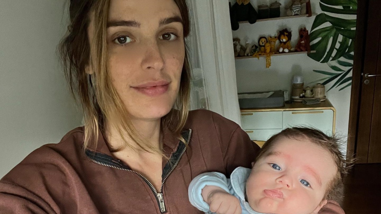 Rafa Brites fala sobre ida ao pediatra com o filho, Leon: “Ganhamos estrelinha”
