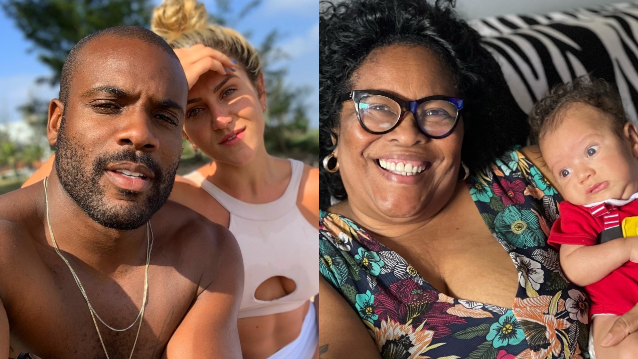Rafael Zulu presta homenagem para a mãe e a mulher no ‘Dia das Mães’