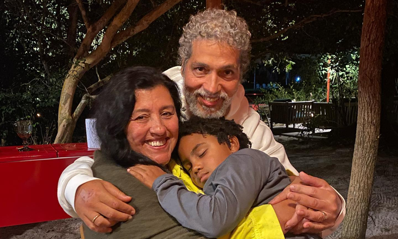 Regina Casé relembra festa de aniversário do filho caçula, Roque: ”Delícia”