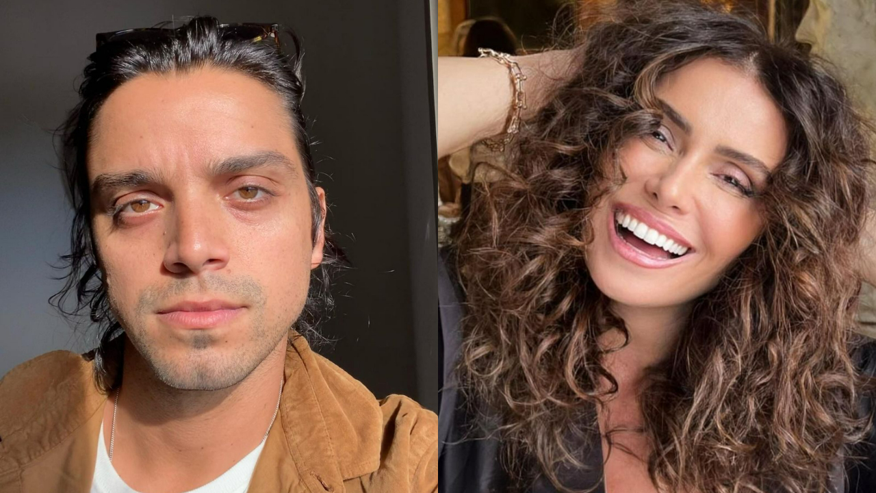 Rodrigo Simas surge ao lado de Giovanna Antonelli durante bastidores de filme