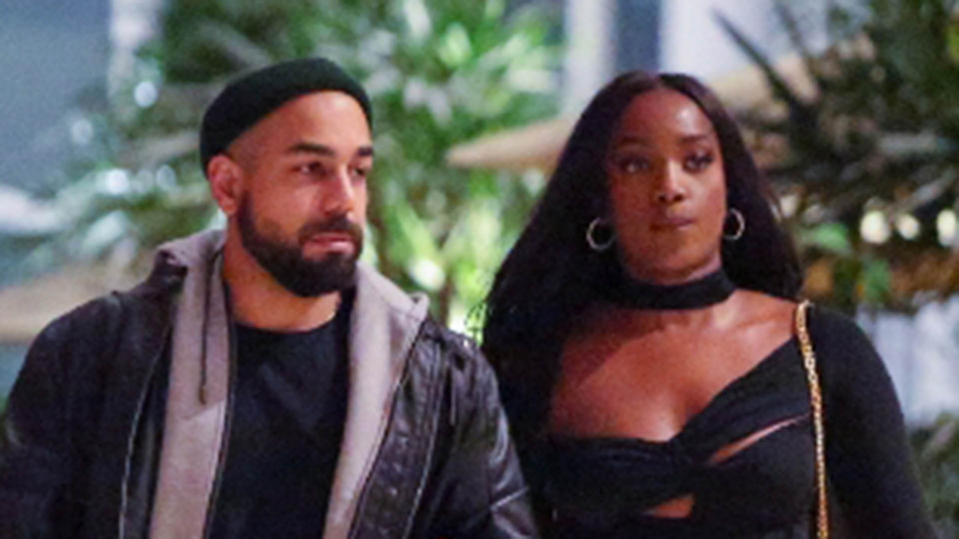 Iza escolhe vestido justíssimo para passeio no shopping com o marido