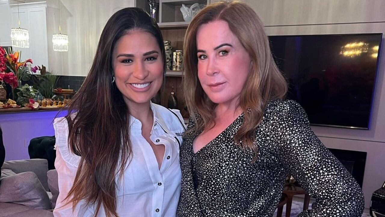 Nos EUA, Zilu Camargo celebra aniversário de Simone Mendes