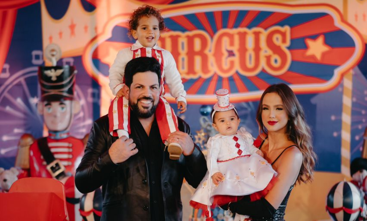 Biah Rodrigues e Sorocaba comemoram o aniversário do filho, Theo, com festa temática