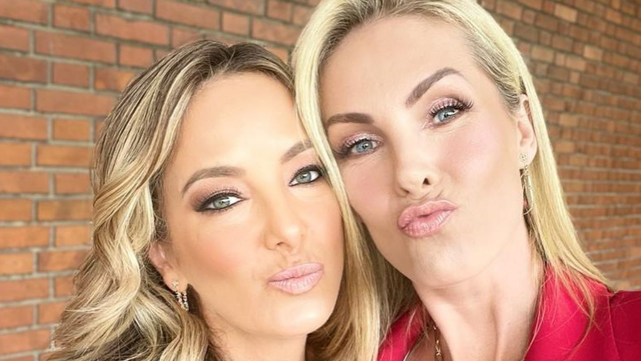 Ticiane Pinheiro e Ana Hickmann esbanjam gingado ao reproduzirem coreografia famosa na web