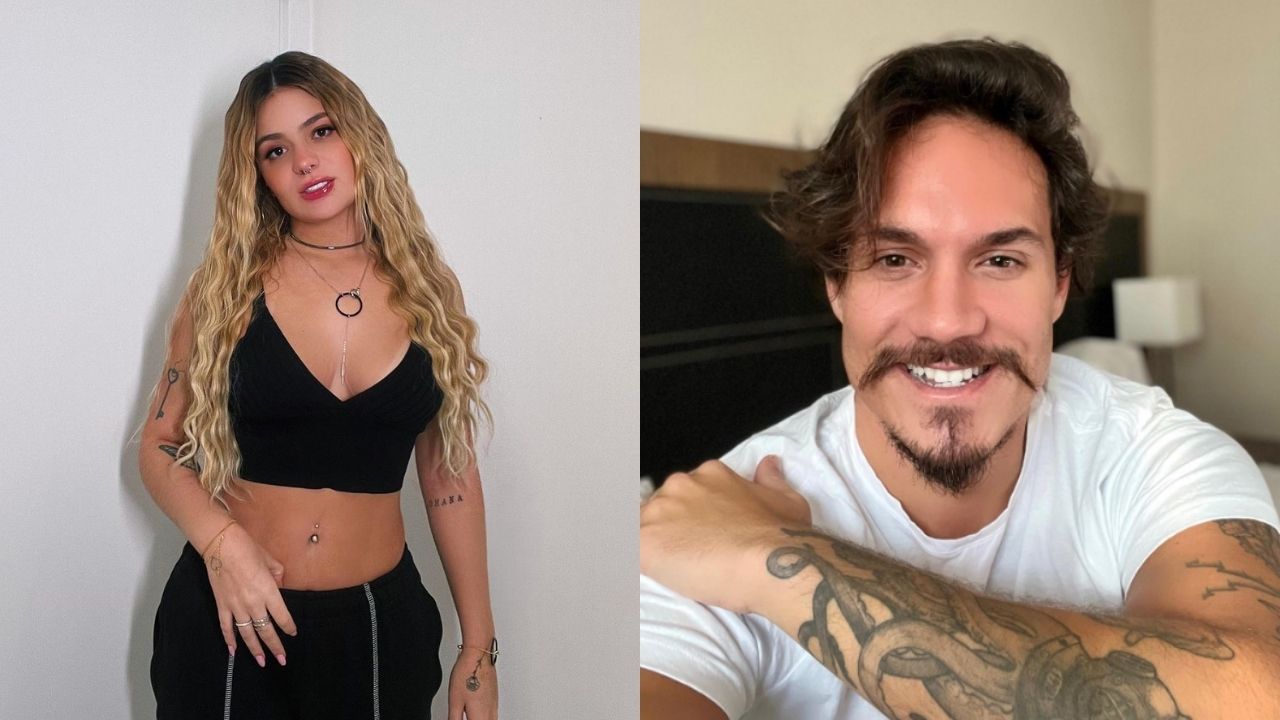 Viih Tube e Eliezer trocam beijos em festa em São Paulo