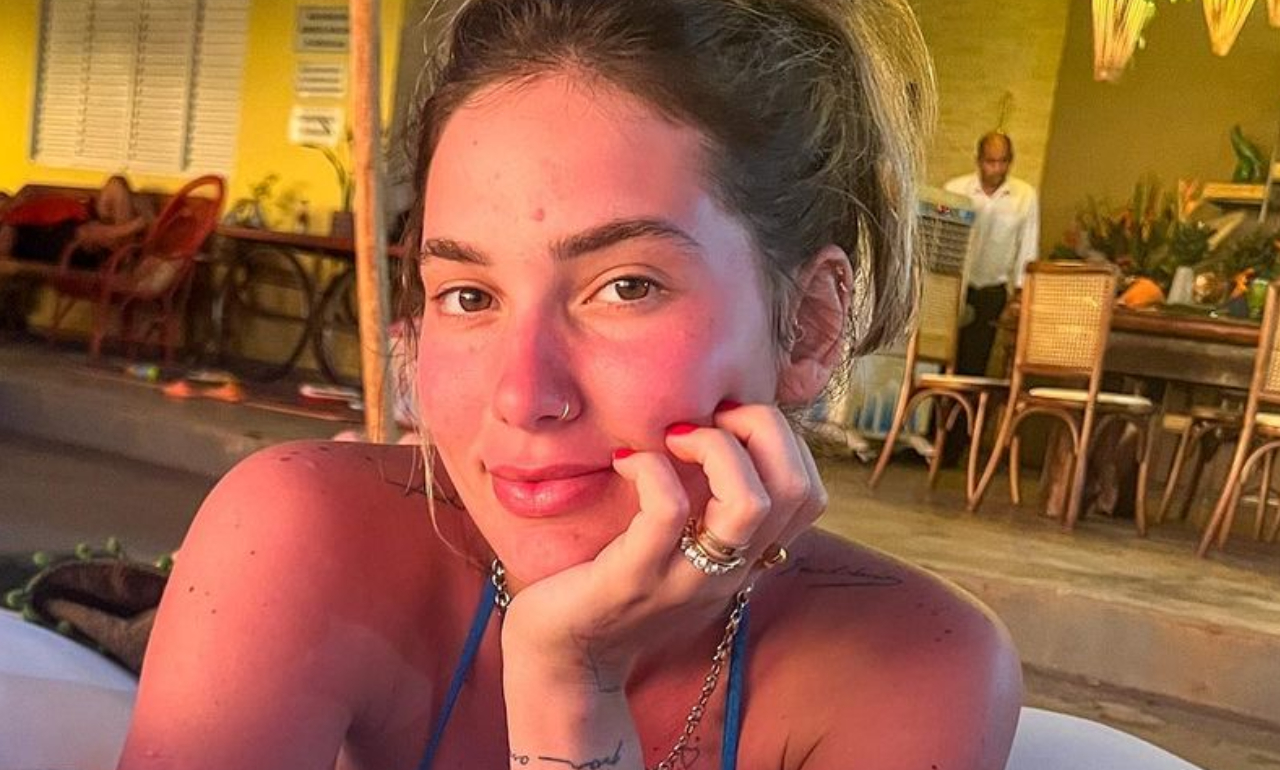 Com look de academia, Virginia Fonseca exibe barriga da gravidez: ”Neném no forninho”